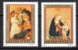 UNGARIA 1983, Craciun - Arta, MNH, serie neuzata