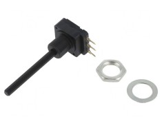 Potentiometru Axial 5k&Omega; 200mW THT 4mm Plastik Mono Cărbune