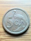 Moneda Africa de Sud 5 Cents 1992, Joseph E. Stiglitz