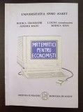 MATEMATICI PENTRU ECONOMISTI - Duda, Trandafir