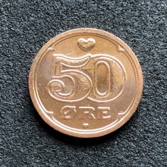 Danemarca 50 ore 2018 UNC foto