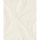 Tapet modern cu linii curbate,crem,bej,auriu GMK 3 10218-37