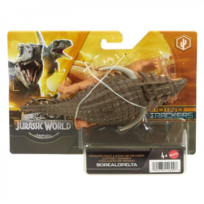 JURASSIC WORLD DINO TRACKERS DANGER PACK DINOZAUR BOREALOPELTA SuperHeroes ToysZone foto