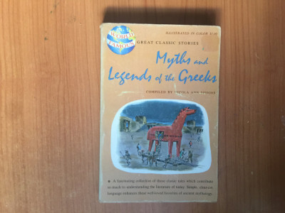 h4a Myths and legends of the Greeks compiled by Nicola Ann Sissons foto