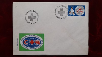 1977-Lp937-Crucea Rosie-FDC foto