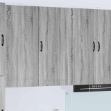VidaXL Dulap suspendat de bucătărie cu ușă Gri Sonoma 50 x 31 x 100 cm 885131