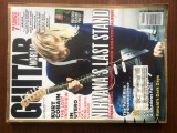 Guitar world magazine 2003 haford evanescence kiss kurt cobain + nirvana poster