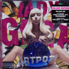 CD + DVD Pop: Lady Gaga - Artpop ( 2013, editie de lux, stare foarte buna )