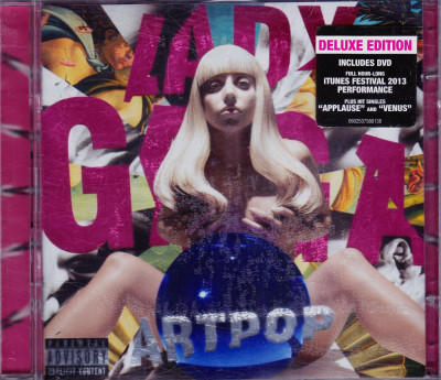 CD + DVD Pop: Lady Gaga - Artpop ( 2013, editie de lux, stare foarte buna ) foto