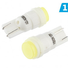 Bec Vision W5w (t10) 12v 1x Cob Led, Alb, 2 Buc 58258