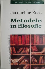 Metodele in filosofie ? Jacqueline Russ foto