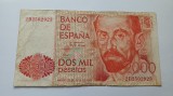 Spania- 2000 pesetas 1980