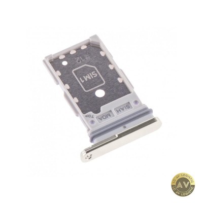 Suport SIM Samsung Galaxy S23 Ultra S918 Dual SIM Alb (Cream) foto