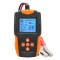 Tester de baterie auto Techstar&reg; FBT-200, 12V/24V, 100-2000 CCA, 3Ah - 200Ah, analizor digital baterie pentru masini, camioane, motociclete, SUV-uri,