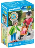 Playmobil Grandparents With Baby 71613