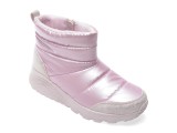 Ghete SKECHERS roz UNO LITE din material textil, talpa cauciuc termoplastic, fetite, inchidere fermoar