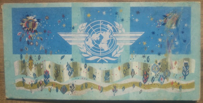 Proiect ONU// tempera pe carton, Teodora Moisescu Stendl