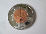 Insula Saint Eustatius(Antilele Olandeze) 2 1/2 Dollar 2013 UNC,diametrul=35 mm,greutate=13,60 grame, America Centrala si de Sud, Cupru-Nichel