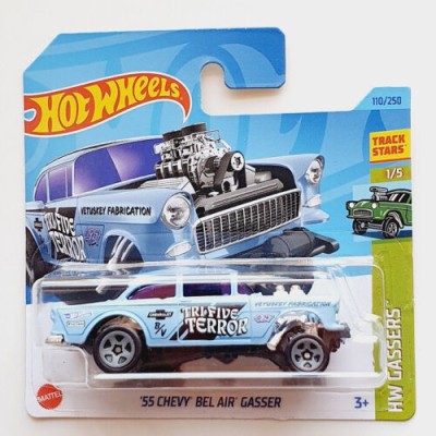 2023 Hot Wheels 110/250 HW GASSER 1/5 - &amp;#039;55 CHEVY BEL AIR GASSER foto