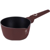 Oala Sos Berlinger Haus BH-8027 Leonardo, 16 cm, 1.2L, Inductie, Inox, Capac Sticla
