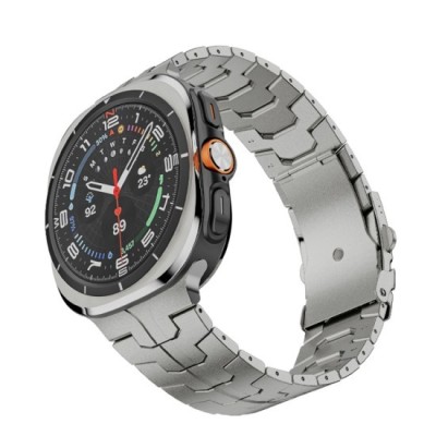 Curea pentru Samsung Galaxy Watch Ultra&amp;nbsp;47mm - Techsuit Watchband (W063) - Titanium foto