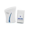 Sonerie fara fir, FOXMAG24, raza de actiune 100m, usor de montat, functioneaza pe baterii, alb