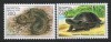 Belarus 2003 Mi 481/82 MNH - Reptile native, Nestampilat