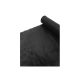 Alcantara Auto Negru 1.5m - Imitatie Tapiterie Interior, Fete Usi, Stalpi - Metru Liniar