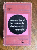 Memoratorul tehnicianului din industria lemnului / R3P3F, Alta editura