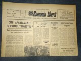 ZIARUL ROMANIA LIBERA 9 FEBRUARIE 1966