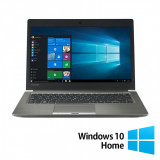 Laptop Refurbished Toshiba Portege Z30t-C-145, Intel Core i7-6500U 2.50GHz, 8GB DDR3, 256GB SSD, 13.3 Inch Full HD TouchScreen, Webcam + Windows 10 Ho