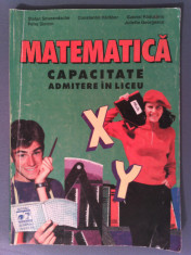 Matematica capacitate admitere in liceu foto