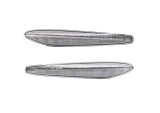 Set lampa semnalizare laterala Alfa Romeo 159 09.2012, Brera 09.2010, Spider 09.2010, fata, stanga+dreapta, indicator dinamic; LED; transparent;
