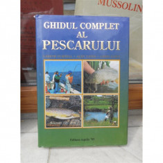 GHIDUL COMPLET AL PESCARULUI , EDITURA AQUILA 1993 foto