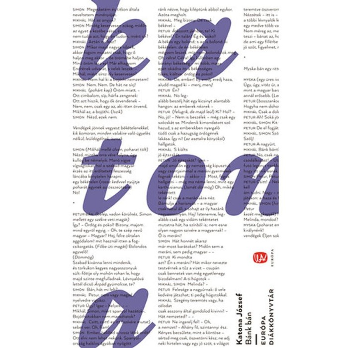 B&aacute;nk b&aacute;n - Eur&oacute;pa Di&aacute;kk&ouml;nyvt&aacute;r - Katona J&oacute;zsef