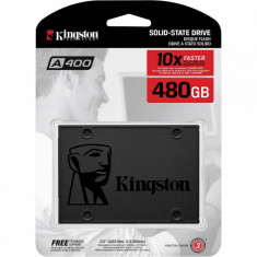 SSD Kingston A400, 480GB, SATA 3, 2.5 foto