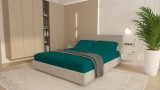 Cumpara ieftin Cearceaf cu elastic 100% Bumbac Cottone 180X200 cm