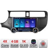 Navigatie Kia Rio 2011-2014 Kit-rio-11 Edotec 4+64 10.5 inch Incell 1K android Wifi 5Ghz gps internet C