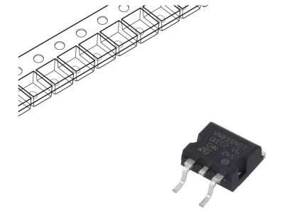 Power Switch Low-Side 25A 55V D2PAK foto