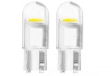 Bec de pozitie AMIO LED COB, T10 W2.1x9.5 T10 W5W COB HPC 12V , culoare alb , set 2 buc AutoDrive ProParts