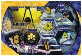MALI 2021 - Cosmonautica, telescopul Webb / colita+bloc