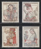 Cehoslovacia 1957 - Costume tradiționale, port popular, serie neuzata