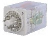 Releu electromagnetic, 12V DC, 20A, 3PDT, serie R15, RELPOL - R15-2013-23-1012-WT