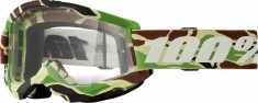Ochelari cross/atv 100% Strata 2 Warr Camo, lentila transparent, culoare rama ar... Cod Produs: MX_NEW 26013489PE