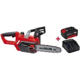 Drujba (fierastrau electric) cu lant pe acumulator Einhell Power X-Change GE-LC 18 Li - Kit,18 V,lant si lama Oregon,lama 25 cm,viteza taiere 4.3 m/s