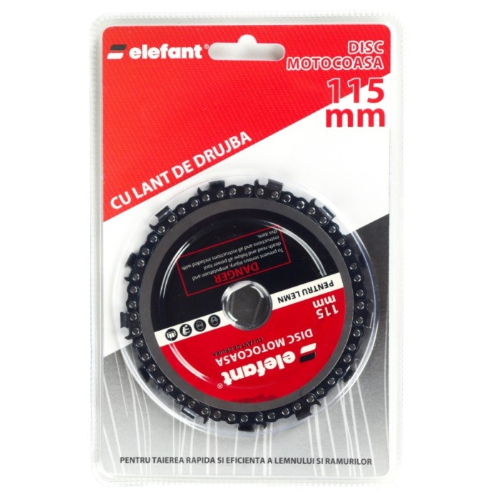 Disc flex cu lant de drujba 115 mm ELEFANT Innovative ReliableTools