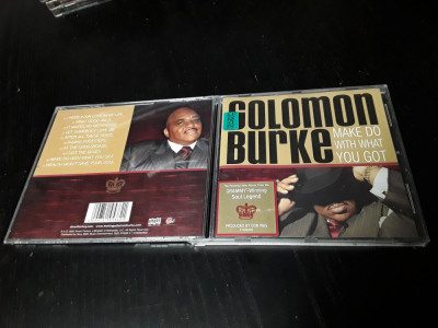 [CDA] Solomon Burke - Make Do With What You Got - cd audio original foto