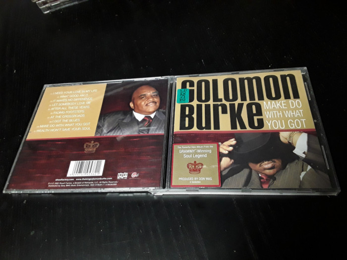 [CDA] Solomon Burke - Make Do With What You Got - cd audio original