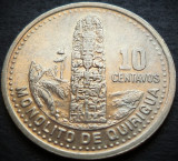 Moneda exotica 10 CENTAVOS - GUATEMALA, anul 2000 * cod 4780 = A.UNC LUCIU, America Centrala si de Sud