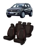 Cumpara ieftin Set huse scaune piele si textil dedicate TIGUAN 2008-2011, Umbrella